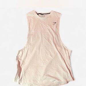 Gymshark White Muscle Tee